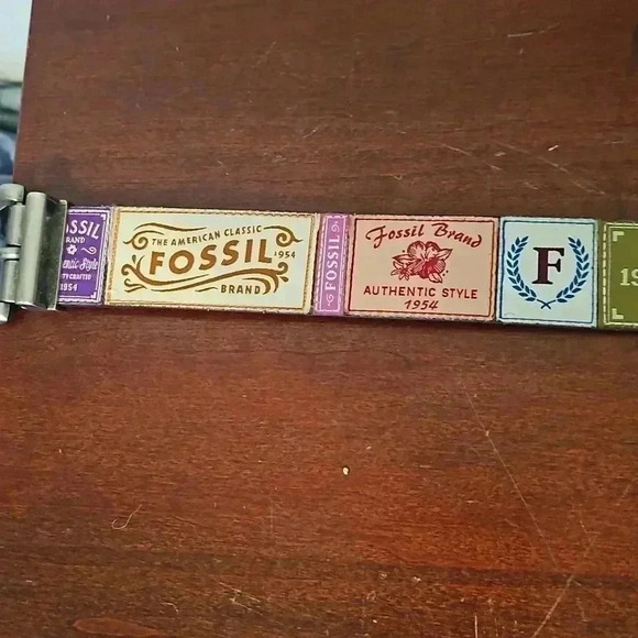 Rare Fossil Belt Unisex Stitch Patchwork - Picture 6 of 8